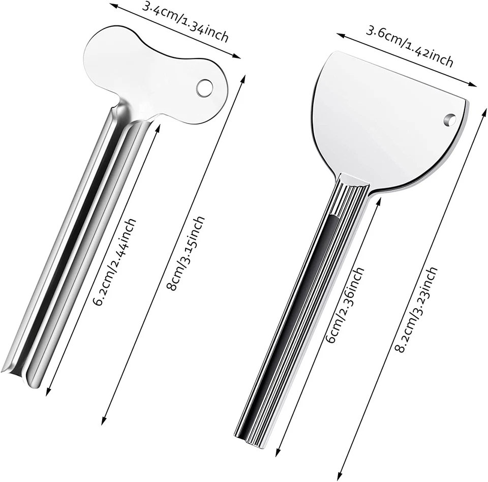 1-5 Tubenpresse Tubenschlüssel Tubenquetscher Tubenschlüssel Tubenausdrücker Set - Bild 2 von 4