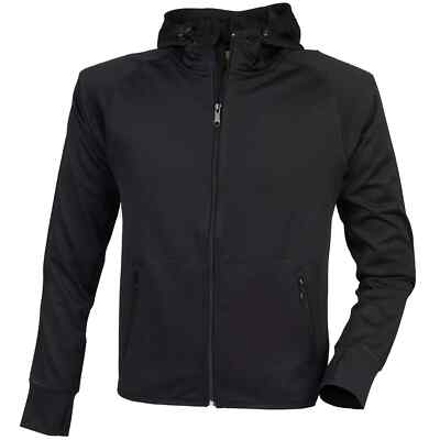 Neu Tombo TL550 Perfomance Lauf-Hoodie für Herren. Schwarz Gr. XXL. T7548.