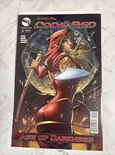 Grimm Fairy Tales Presents Code Red Age Of Darkness #2 2X SIGNED TEDESCO & SHAND