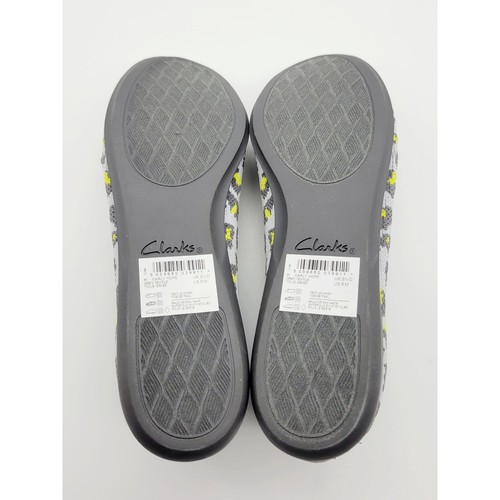 Clarks Carly Hope Gray Women's Flats Size 6 - Picture 5 of 7
