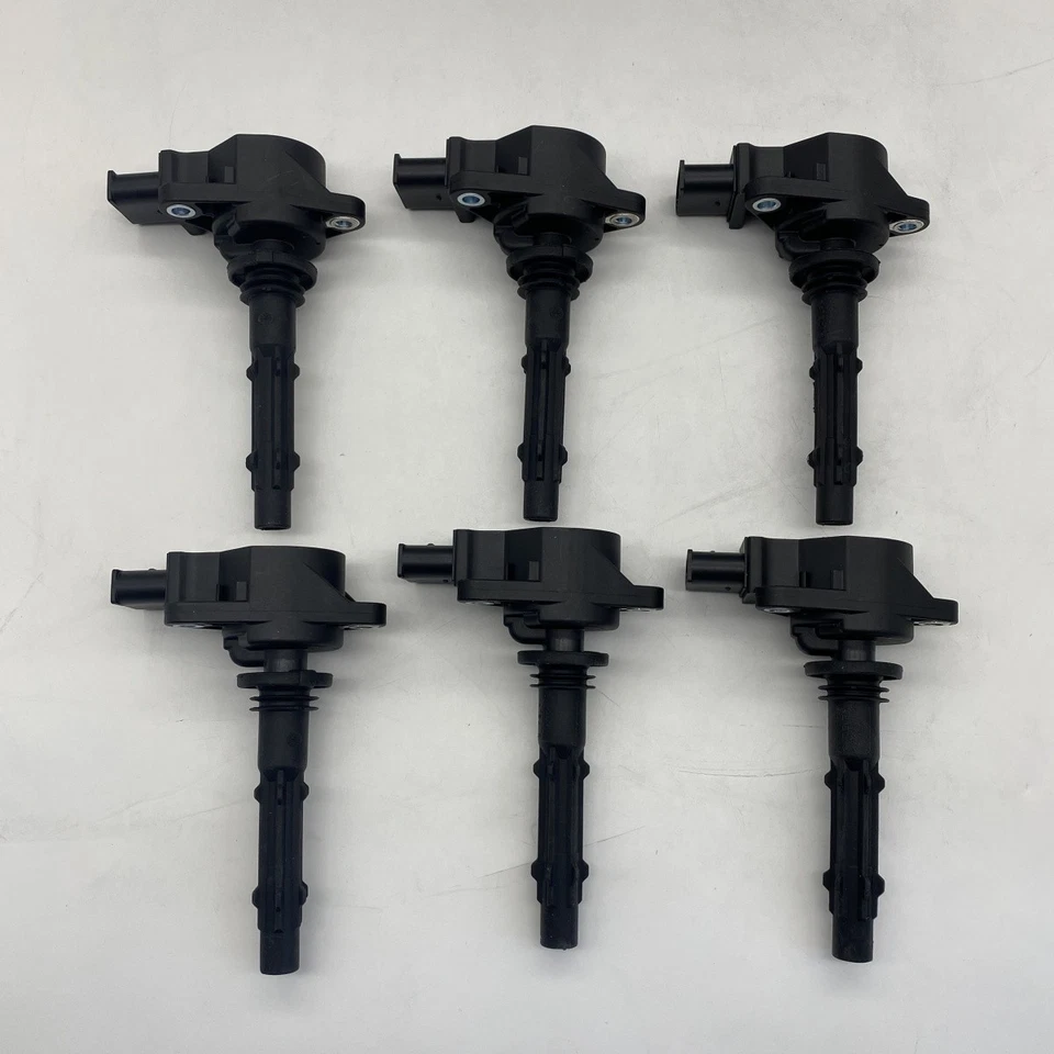 Paquete de 6 bobinas de encendido para Mercedes-Benz E280 E300 E350 C230 C250 C280 C300 UF535 Foto 3 de 4