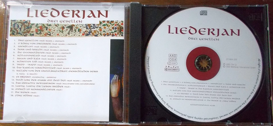 Liederjan - Drei Gesellen (CD Album) - Bild 3 von 3