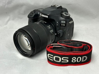 Canon EOS 80D Camera Kit with EF-S 18-135mm Lens Excellent Condition