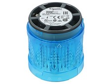 XVUC46 Module: Visual signaling device blue LED 24VDC 24VAC IP65 Ø60mm...
