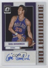 2017-18 Donruss Optic Hall Dominator Signatures 27/49 Gail Goodrich Auto HOF nd3
