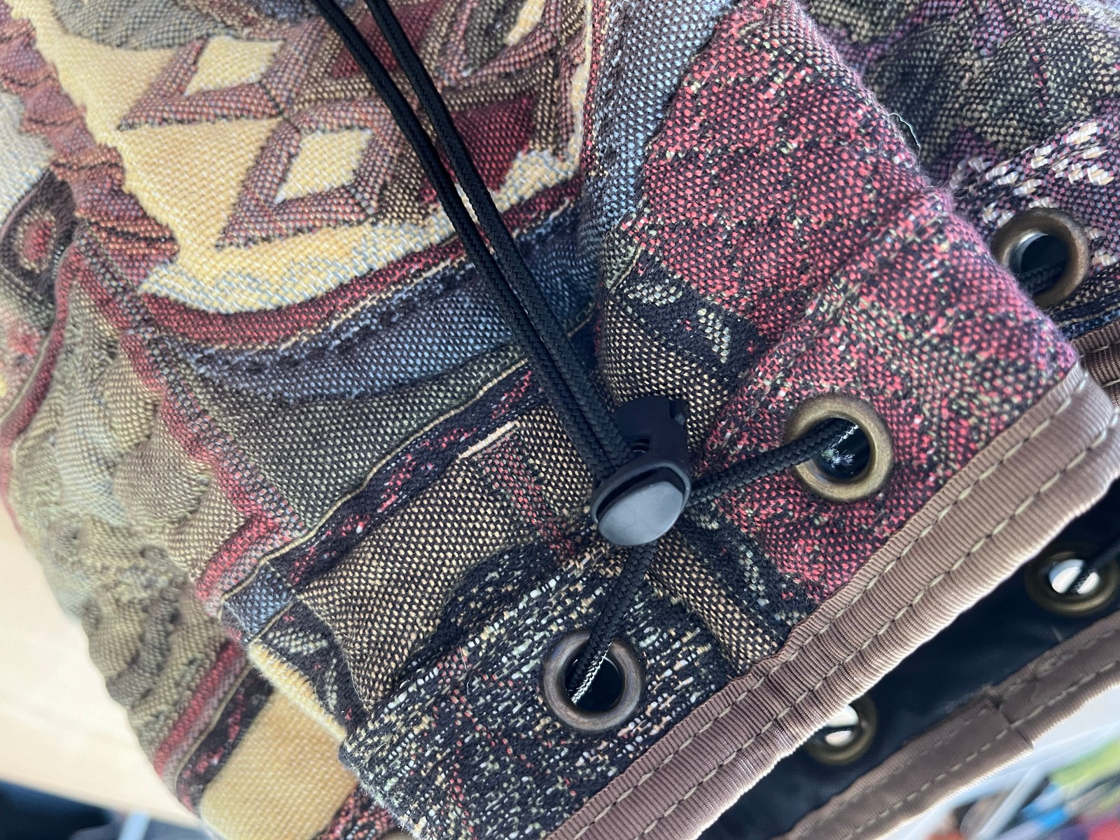 Nancy Lee Anderson Accessories Small Elephant Deer Tapestry Backpack - 9" x 8.5" thumbnail 13