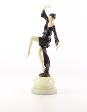 Bronze Sculptur The Autumn Dancer Art deco nach Phillipe