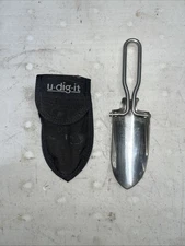 Ultralight U - dig - it Folding Hand Camp Prospecting or Latrine Shovel USA Made