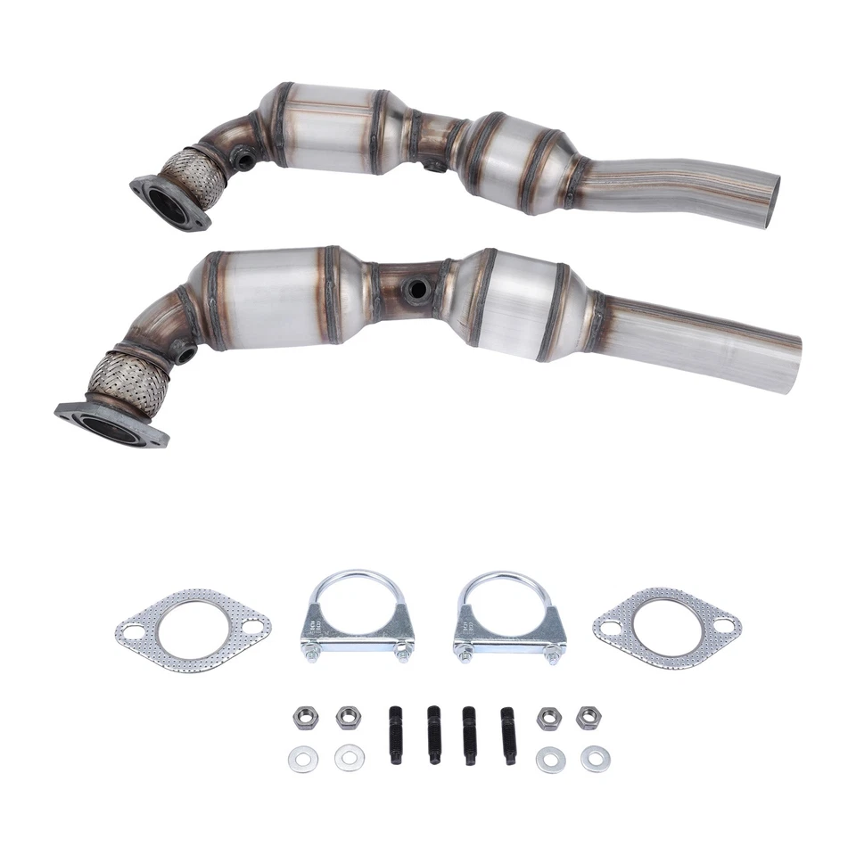 Front Catalytic Converter EPA for Chevrolet Camaro SS 6.2L 2010-2015 Bank1 Bank2 Foto 2 de 4