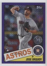 2020 Topps Purple 12/75 Jose Urquidy #85TC-20 7k6