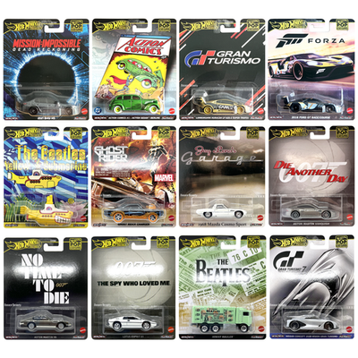 HOTWHEELS THE HISTORY OF プラス26台　ホットウィール Hot Wheels Premium Car Pop Culture New 2026 Die-Cast Metal Vehicle