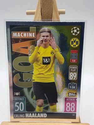 Erling Haaland Topps Match Attax Champions League Extra 21/22 Goal Machine