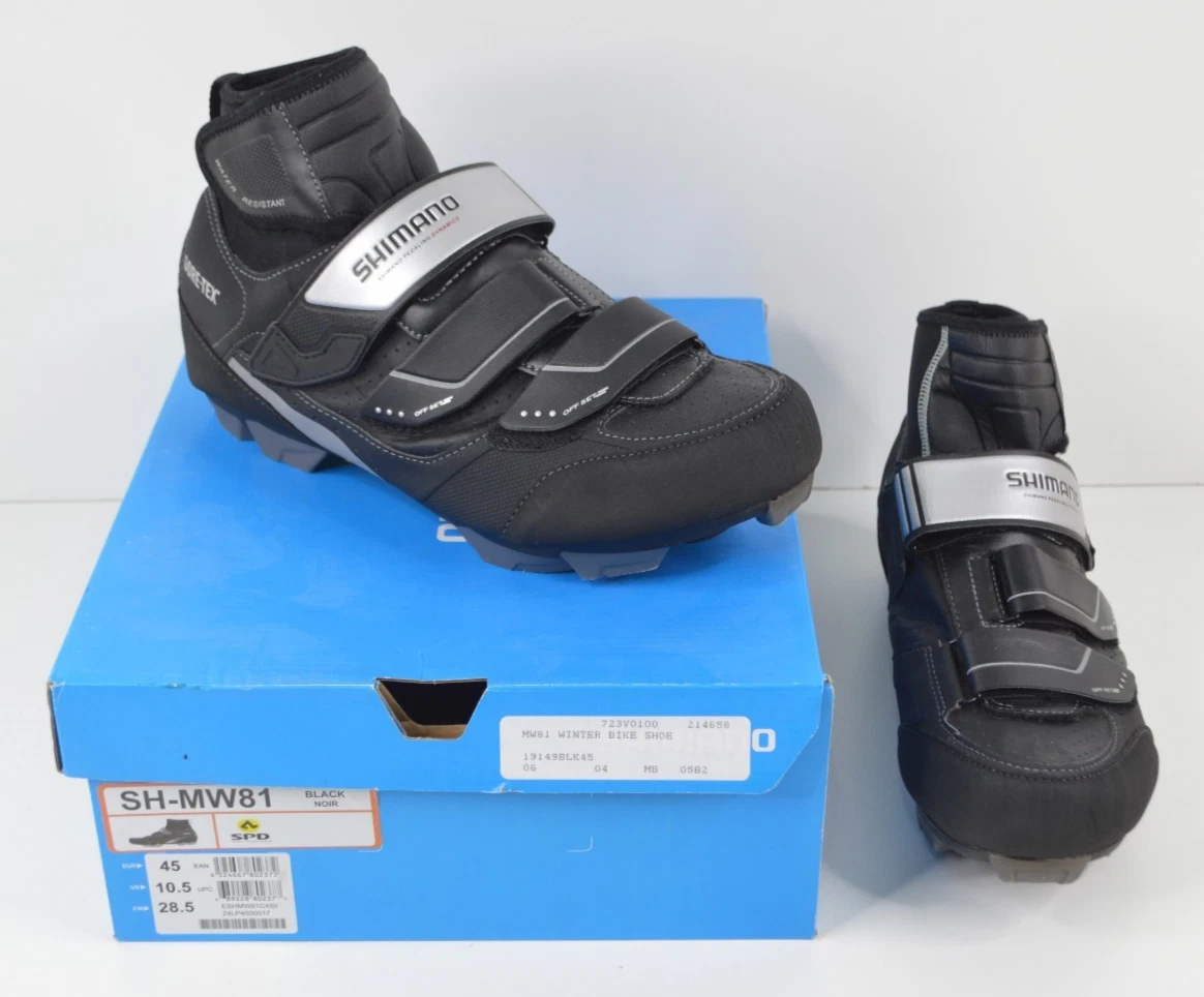 Shimano Hook & Loop Black Cycling Shoes for Men for sale | eBay display picture 3