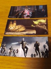 Star Wars Mandalorian 3 Sticker Set Grogu Random Opened