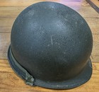 Vintage Korean War US M-1 helmet with Original Paint & Liner. — photo 4