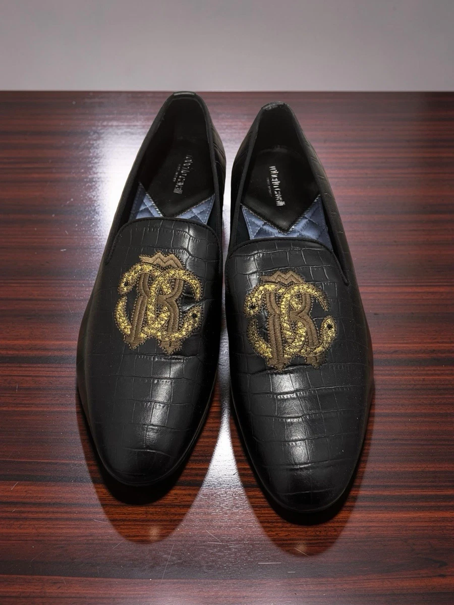 Roberto Cavalli Black Dress Shoes for Men for sale | eBay display picture 2