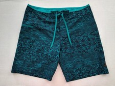 Prana Catalyst Board Shorts Trunks Size 38 Zip Pocket UPF 50 Inseam 9"