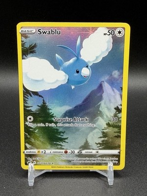 Swablu GG27/GG70 SWSH: Crown Zenith: Galarian Gallery Holo NM Pokemon TCG