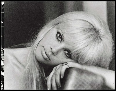 8''x10'' B&W Celebrity Photo Picture Britt Ekland Man With The Golden Gun Bond