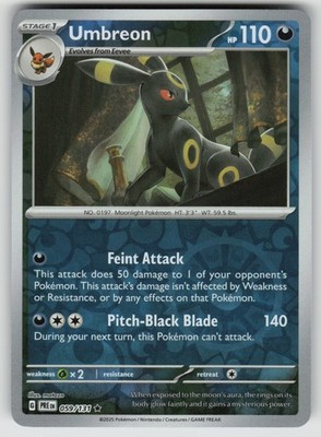 Umbreon Reverse Holofoil [PRE - 059/131]
