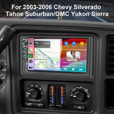 Carplay Car Stereo Radio For Chevy Tahoe Suburban 2003-2006 /Colorado 2004-2012
