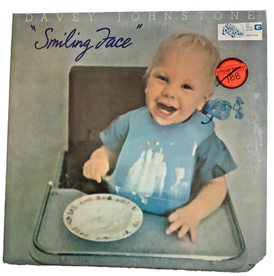 DAVEY JOHNSTON SMILING FACE NEW - SEALED VINYL ALBUM ROCKET RECORDS 1973