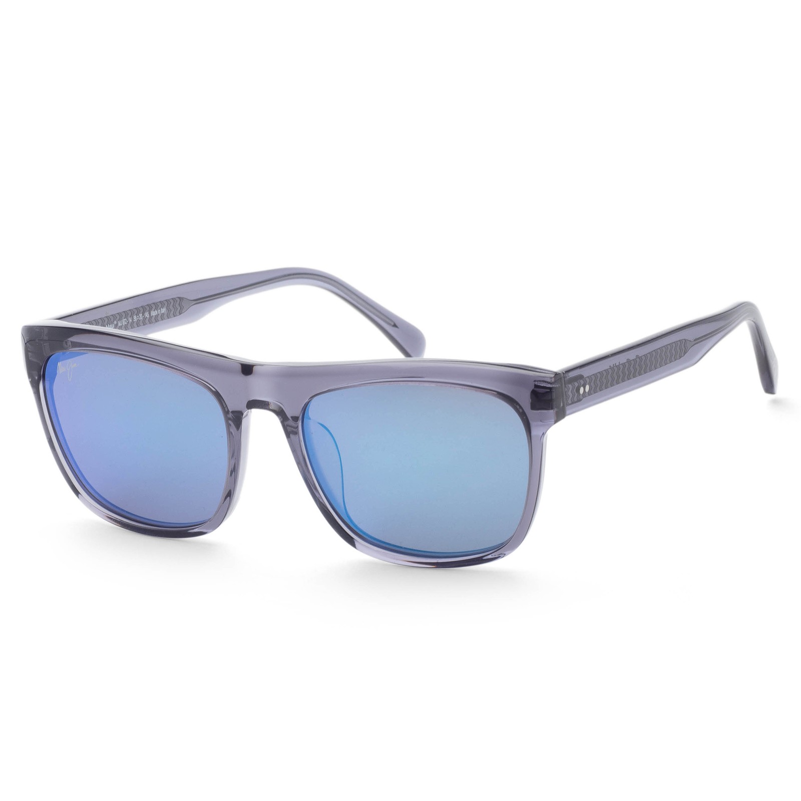 Maui Jim Mens 56mm Dark Translucent Zgrey Polarized Sunglasses MJ0872S-003 31190₽