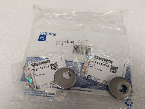 NEW OEM GM 17-24 Cadillac Camaro Rear Lower Suspension Control Arm Washer PAIR - Picture 1 of 8