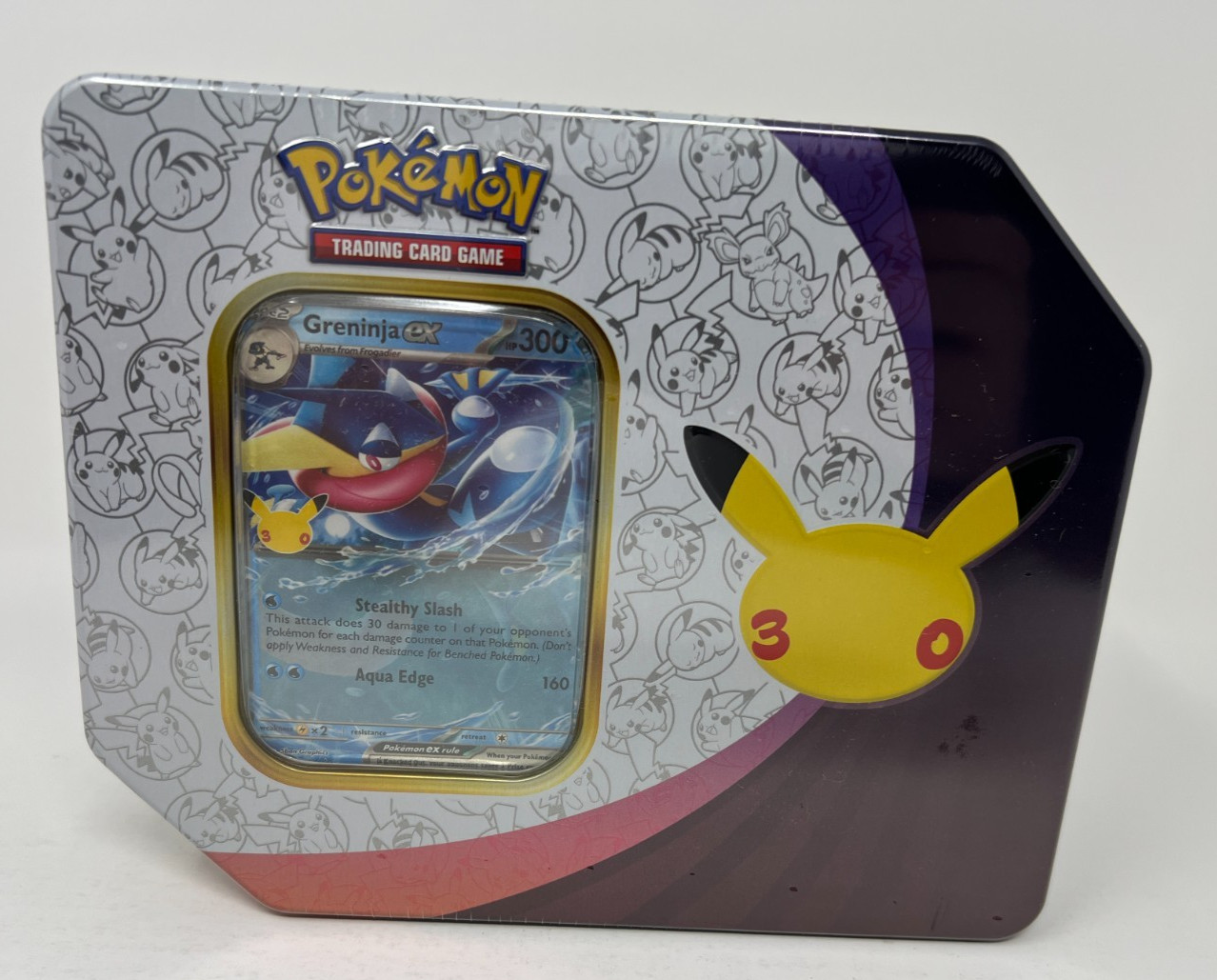2026 Pokémon TCG 30th Anniversary Celebration Tin - Promo Greninja EX