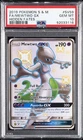 2019 POKEMON SUN & MOON HIDDEN FATES #SV59 FULL ART/MEWTWO GX PSA 10