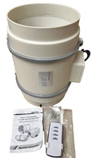 Extractor Fan AC 110V 130W with Remote Duct Diagonal Flow Booster Fan