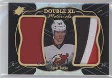 2016-17 SPx Double XL Materials Black /15 Pavel Zacha #XXL-PZ 1p0