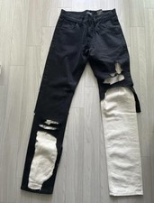 Raf Simons Destroyed Denim Pants