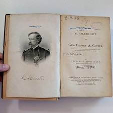 A Popular Life of General George Custer Frederick Whittacker 1876  SEE PICS