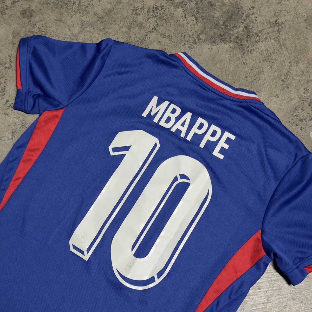 Nike France #10 Kylian Mbappé Soccer Jersey Men's Size S Blue | eBay