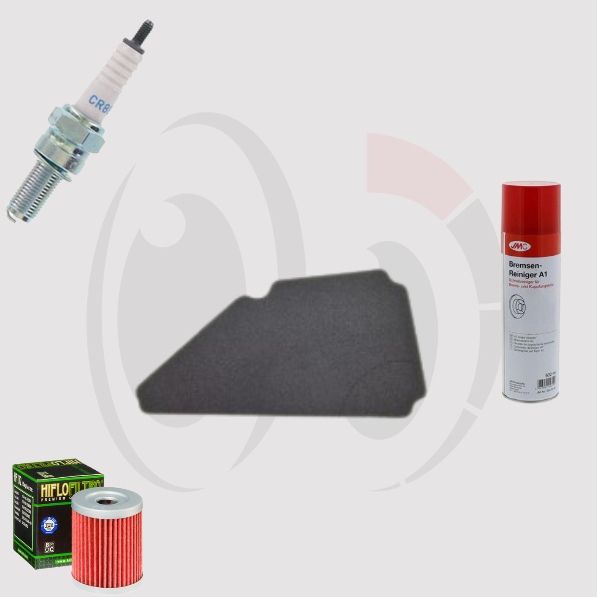 Kit pieces entretien Suzuki RV 200 VanVan 2016 2017 filtre air bougie bougie