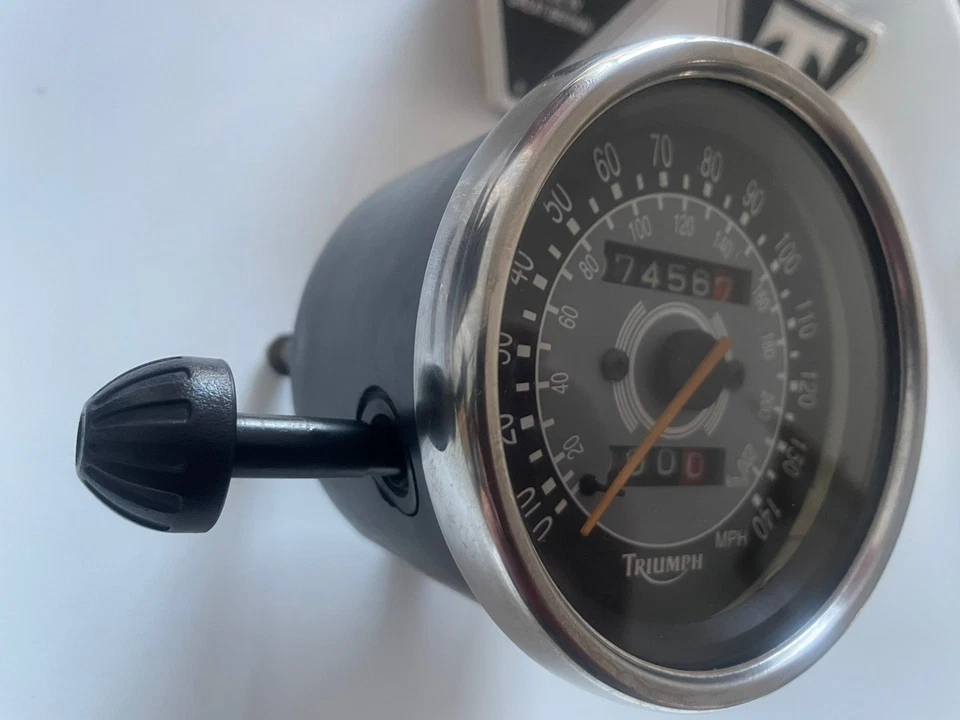 Triumph Bonneville T100 Speedo 02-07 790/865 Carb/Air Cooled T2501453 - Image 3 of 4