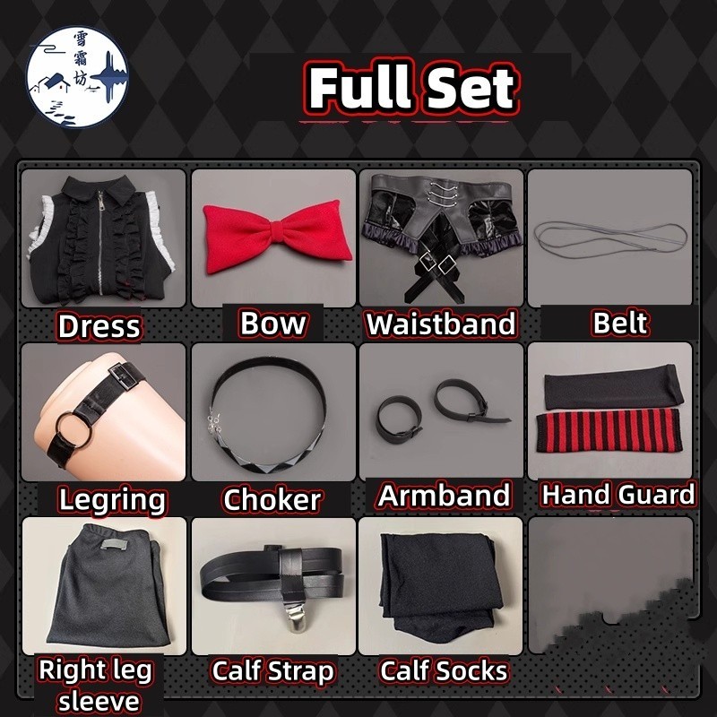 Zenless Zone Zero FES Band Ellen Joe Cosplay Costume - Anime Outfit Cute Cosplay