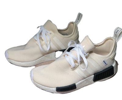 Adidas Men  Size 7 NMD_R1 Lace Up Sneakers Beige
