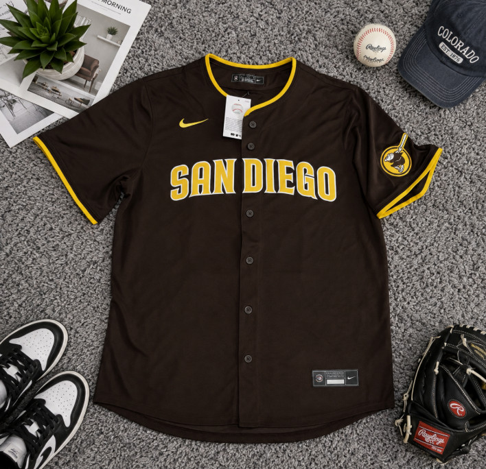 San Diego Padres Fernando Tatis Jr. #23 Baseball MLB Brown Jersey Men’s Size