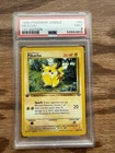 Pokemon 1999 Pikachu 60/64 1st Edition Jungle PSA 9