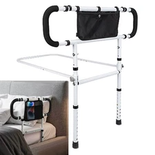 NEW Bed Rails For Elderly Adults 180° Foldable Bed Rails For Seniors 300LBS
