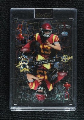 2023 Wild 5 Card Draw Stacked Deck Mirror 2Up 1/1 Caleb Williams #DK-CW s5q