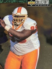 1997 Upper Deck Collector's Choice Turf Champions Warren Sapp #TC16 Lombardi Buc