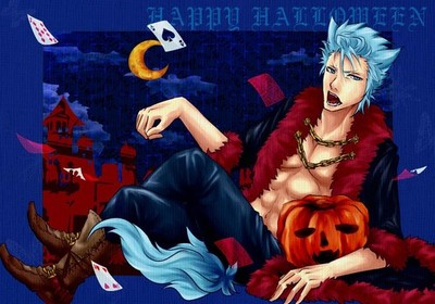 Espada Grimmjow Jeagerjaques Pixiv Stitched Anime Playmat Desk Mat 24x14in