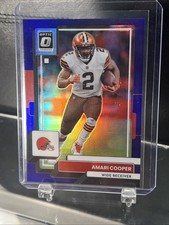 Amari Cooper 2022 Donruss Optic Purple Prizm #47 /50 Browns