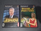 PS2: Wheel Of Fortune And Jeopardy CIB Bundle - Tested