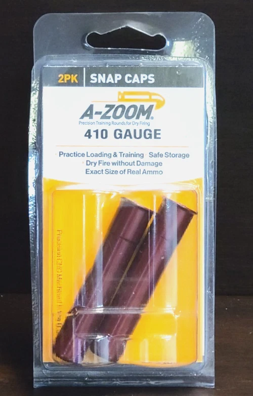 Pachmayr A-Zoom Metal Snap Caps 410 Gauge 2 Pack 12215 | eBay