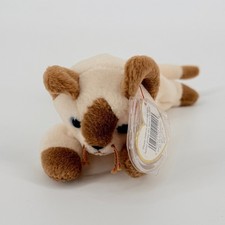 Ty Beanie Baby  Snip  Siamese Cat 1996 Plush w/ Tag Original Retired Style 4120