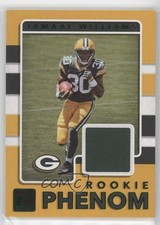 2017 Panini Donruss Rookie Phenom Jerseys Green Jamaal Williams #37 5lp